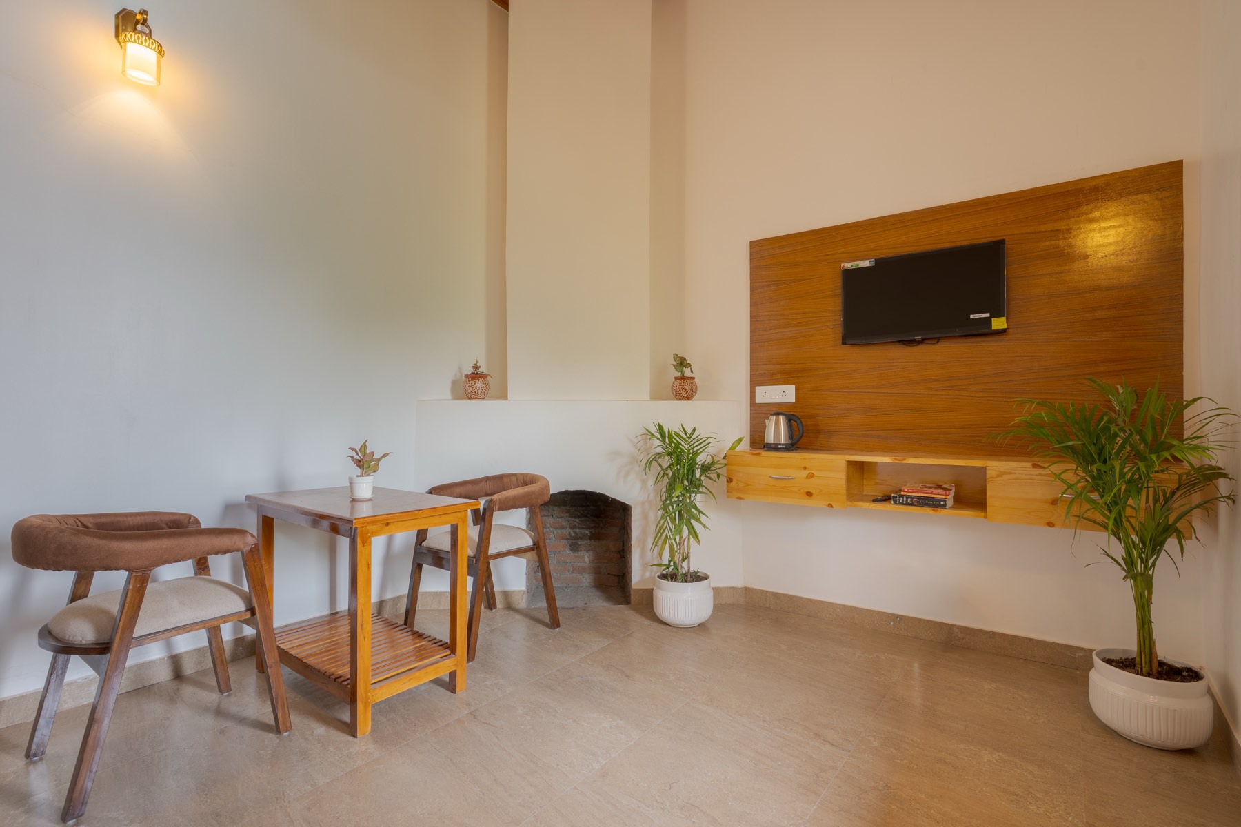 Family suite shared lounge connecting both rooms